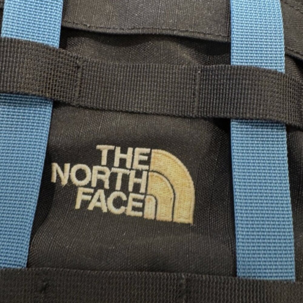 North Face Lumbar Blue Black Waist Sling Bag Fanny Pack Water Bottle Pockets - Picture 5 of 12